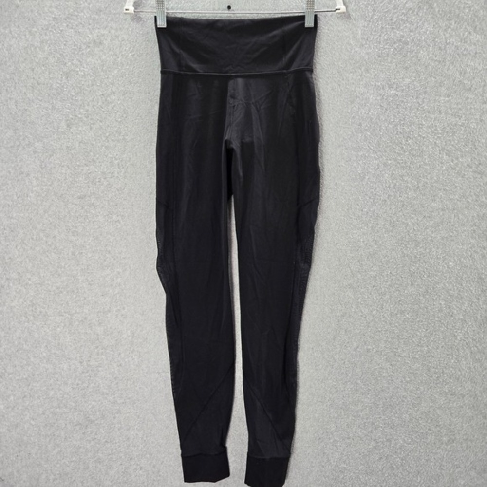 Lululemon Women Activewear Pants 6 Black Leggings Fresh Tracks Pant II High Rise